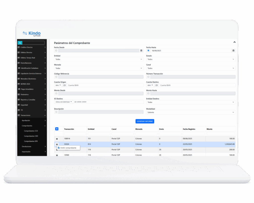 Kindo Mockup 1 - Prosoft